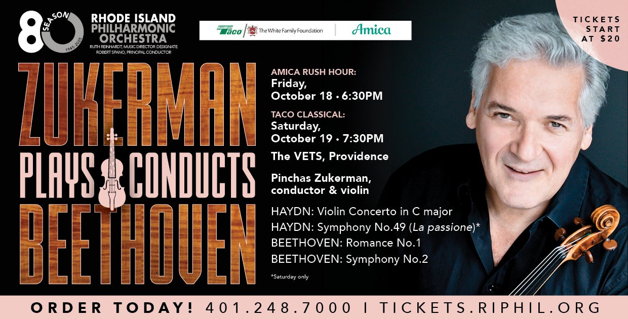 Zukerman Plays & Conducts Beethoven