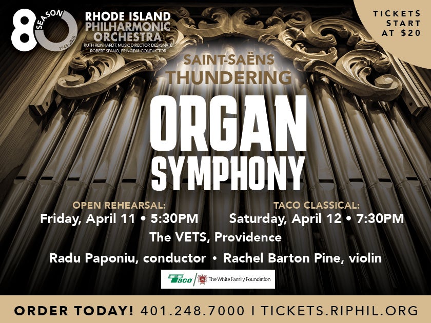 Saint-Saëns Thundering Organ Symphony | Veterans Memorial Auditorium