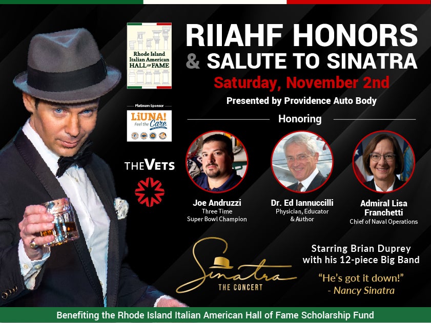 More Info for RIIAHF Honors & Salute to Sinatra